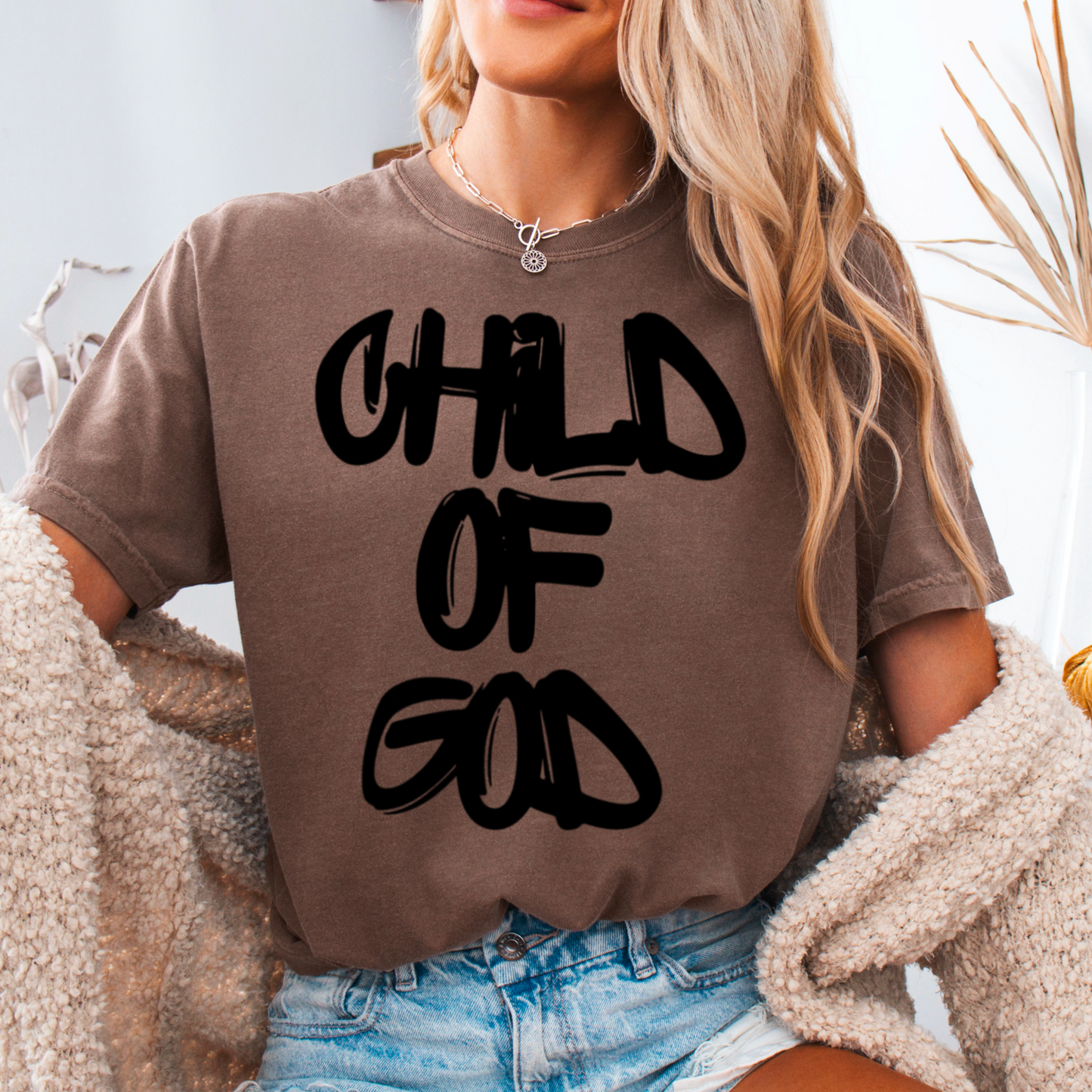 Child Of God Comfort Color Graphic Tee