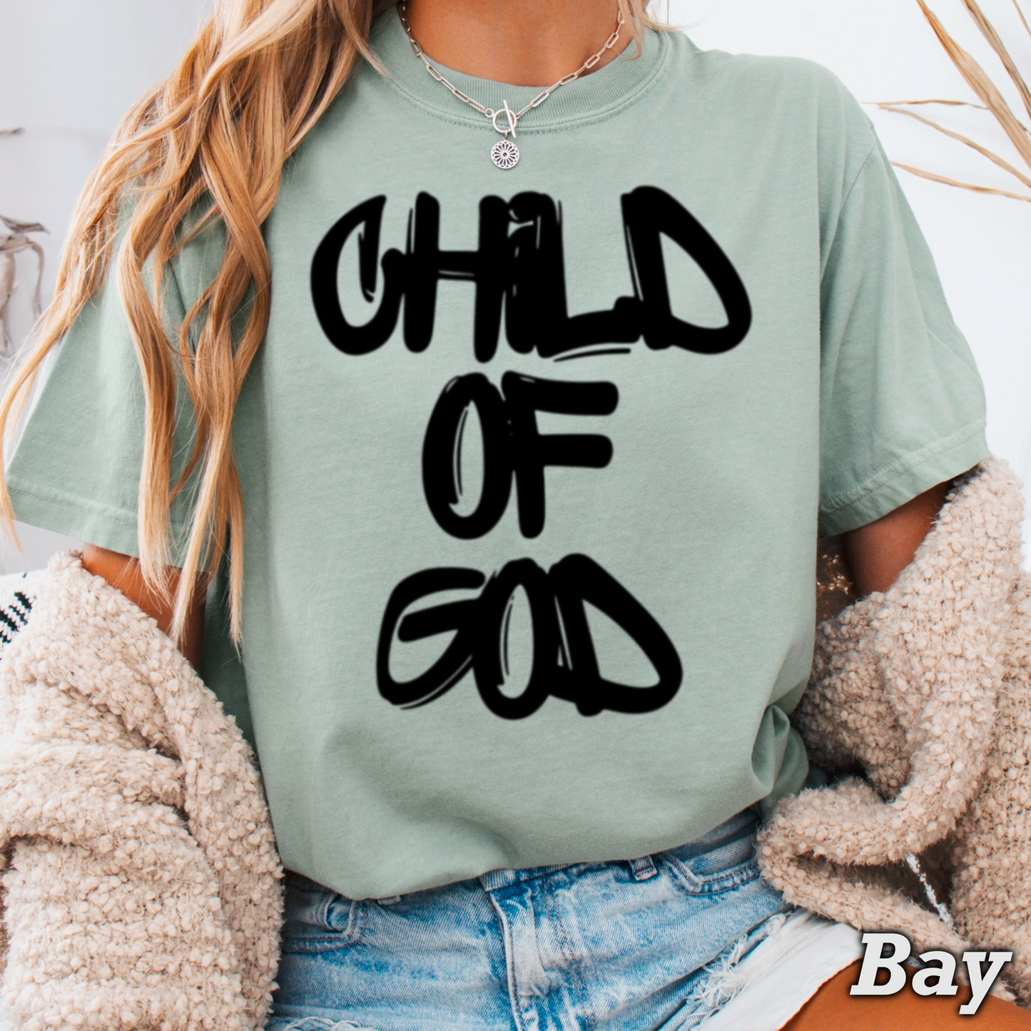 Child Of God Comfort Color Graphic Tee
