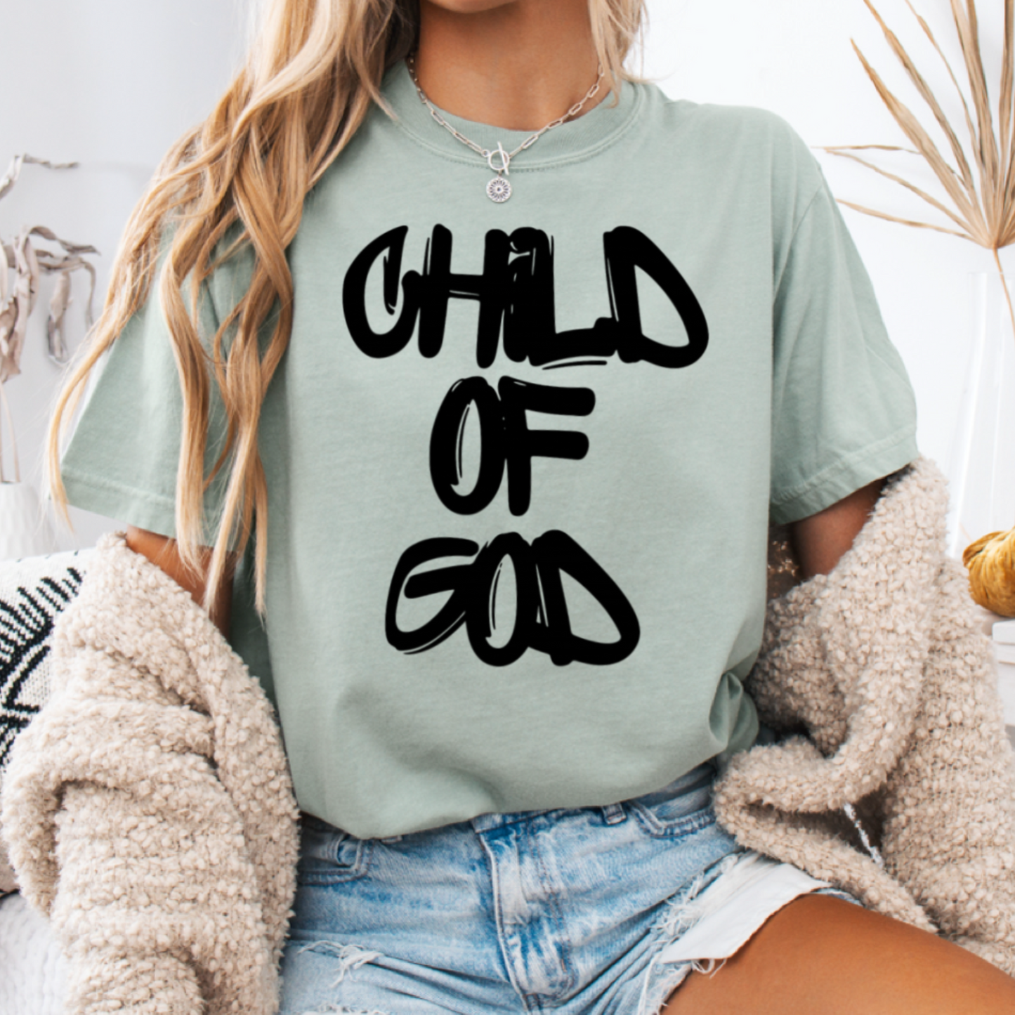 Child Of God Comfort Color Graphic Tee