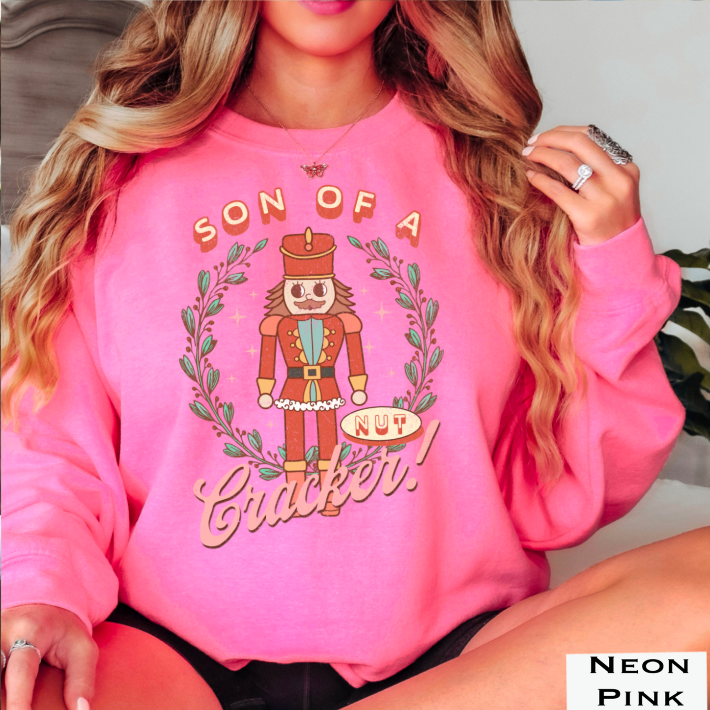 Son Of A Nutcracker Graphic Crewneck Sweatshirt