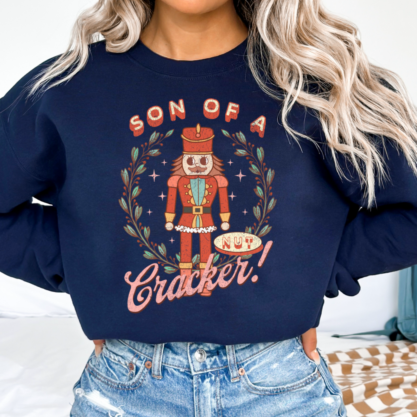 Son Of A Nutcracker Graphic Crewneck Sweatshirt