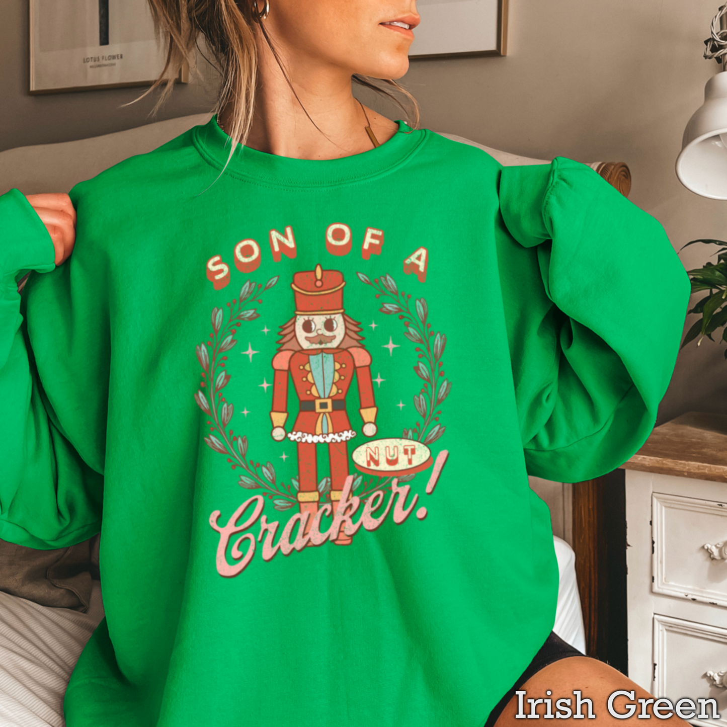 Son Of A Nutcracker Graphic Crewneck Sweatshirt