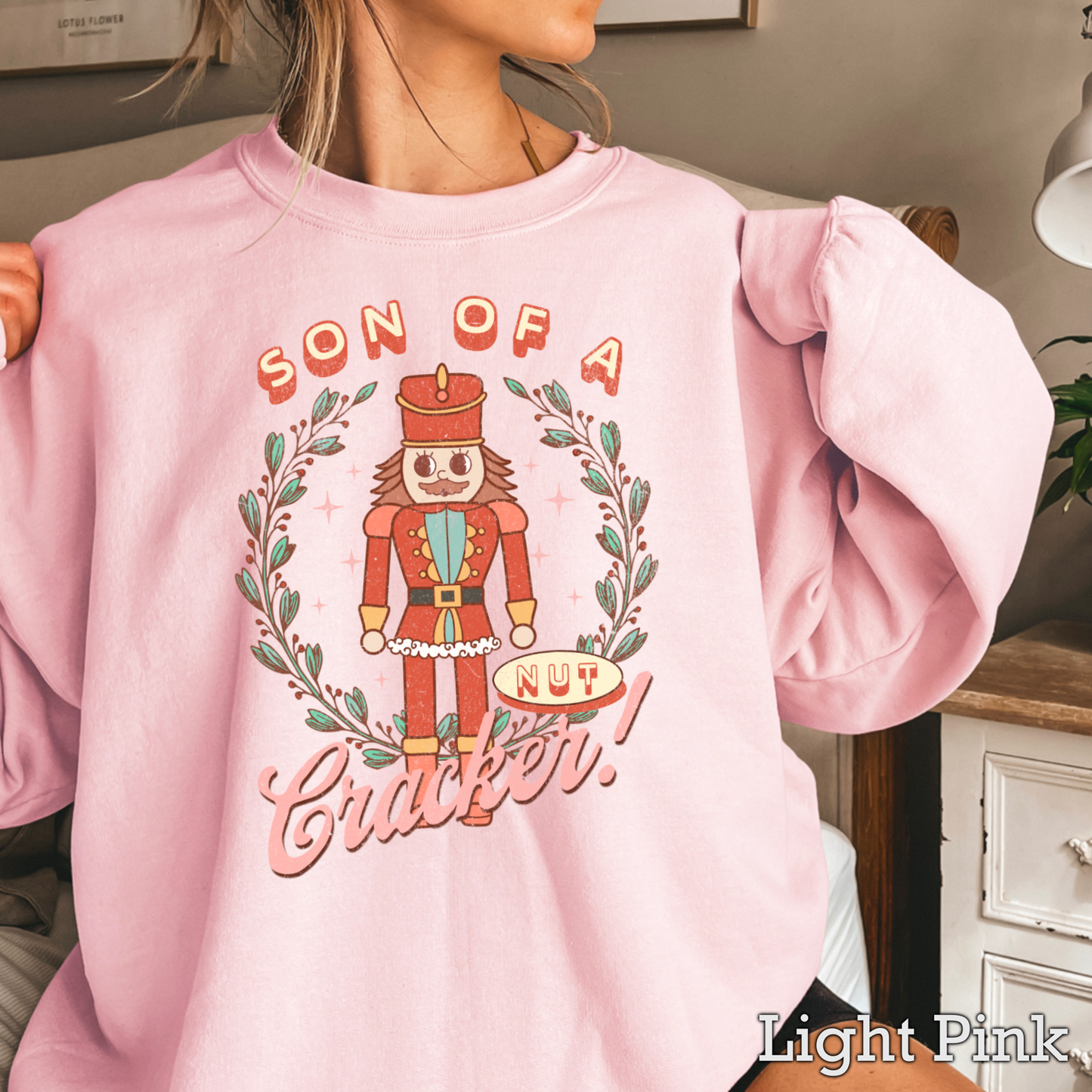Son Of A Nutcracker Graphic Crewneck Sweatshirt