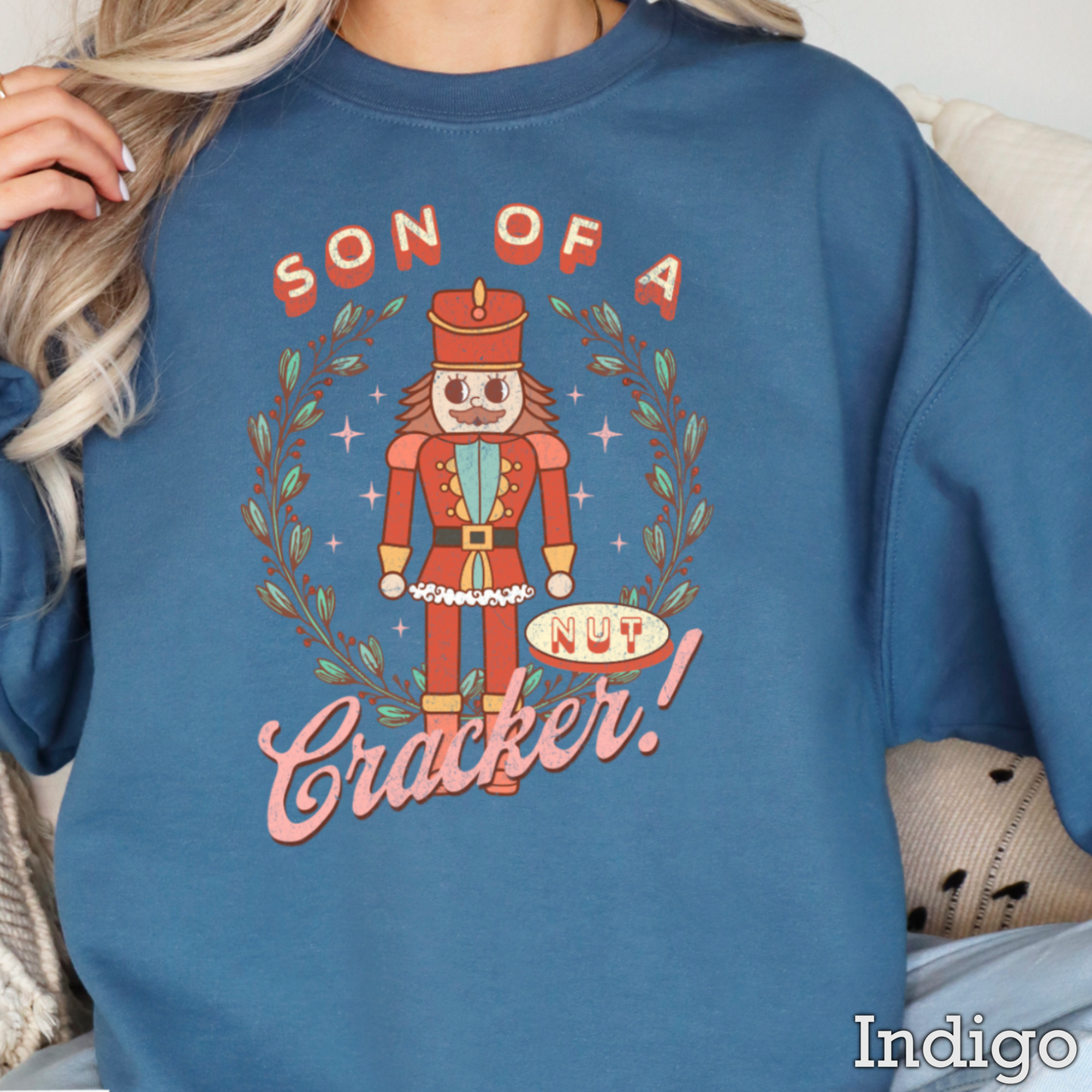 Son Of A Nutcracker Graphic Crewneck Sweatshirt