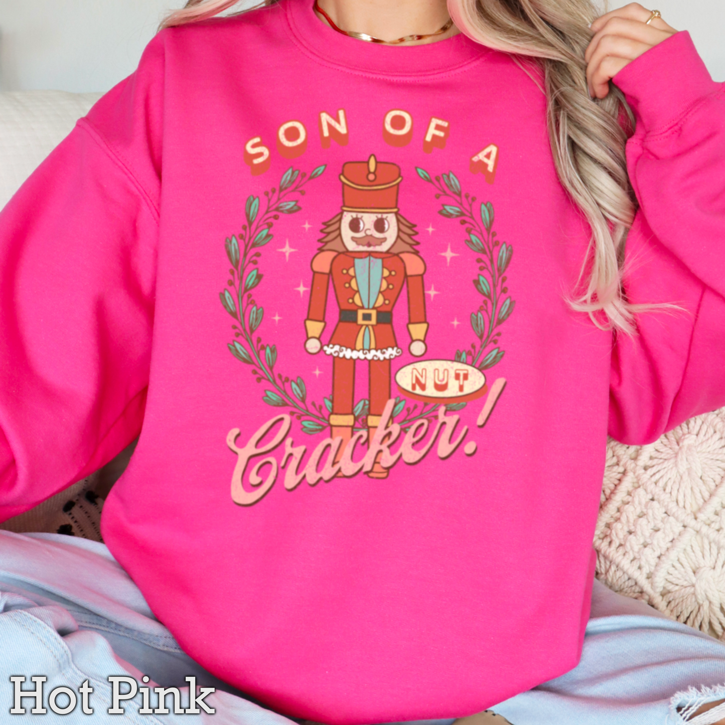 Son Of A Nutcracker Graphic Crewneck Sweatshirt