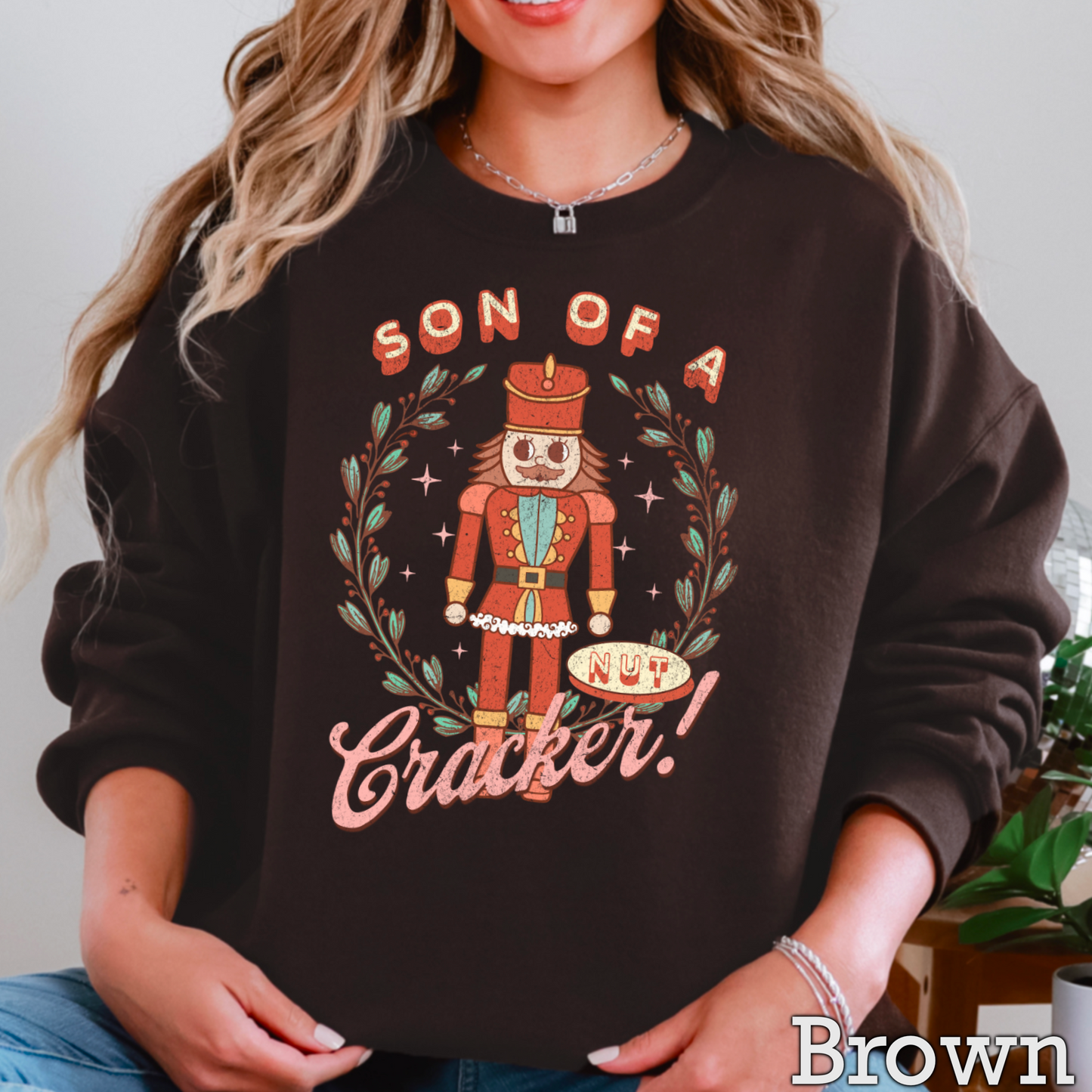 Son Of A Nutcracker Graphic Crewneck Sweatshirt