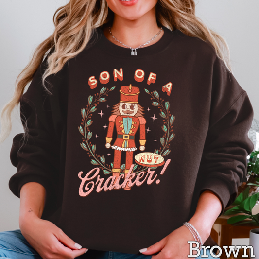 Son Of A Nutcracker Graphic Crewneck Sweatshirt