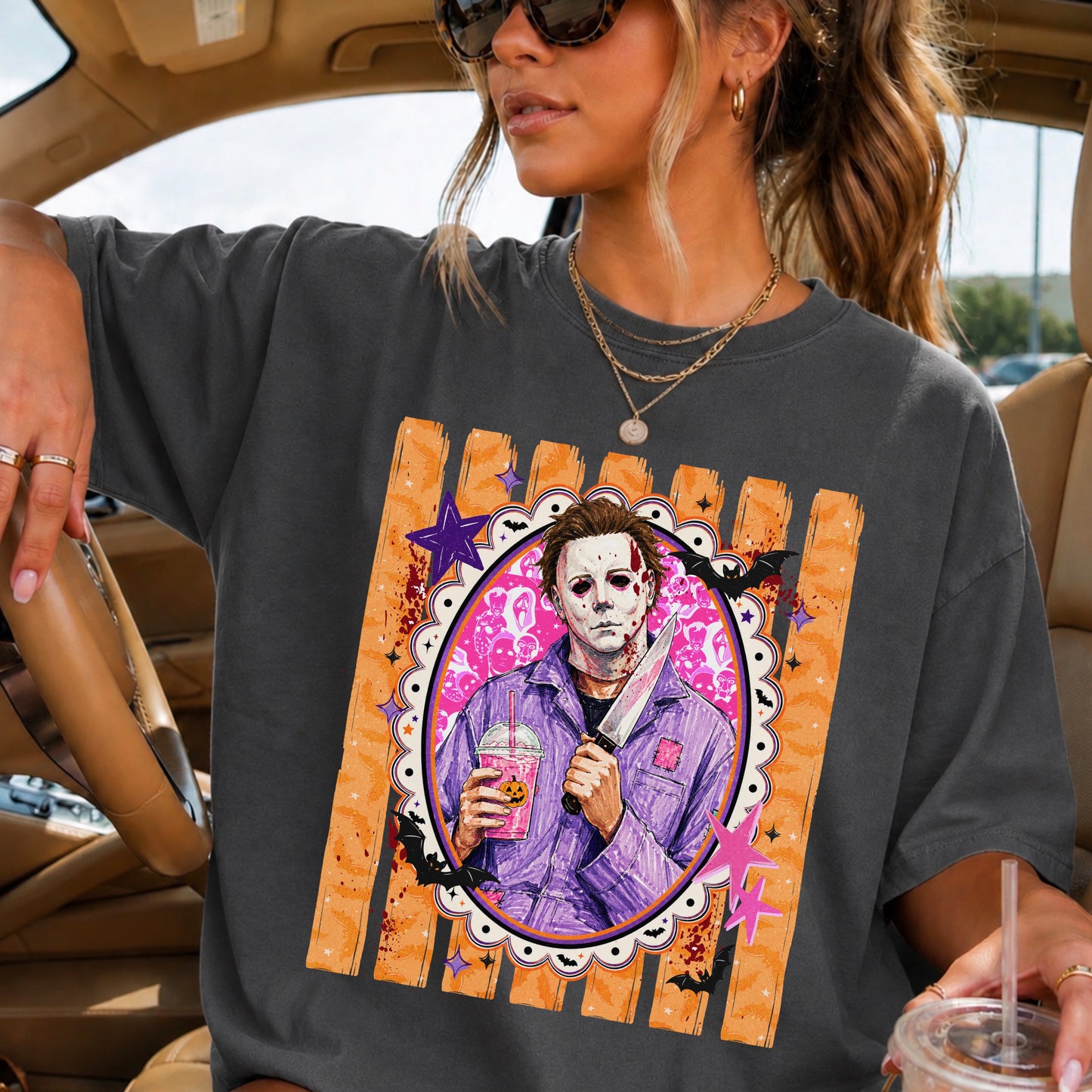 Horror Film Character Halloween DTF Transfer