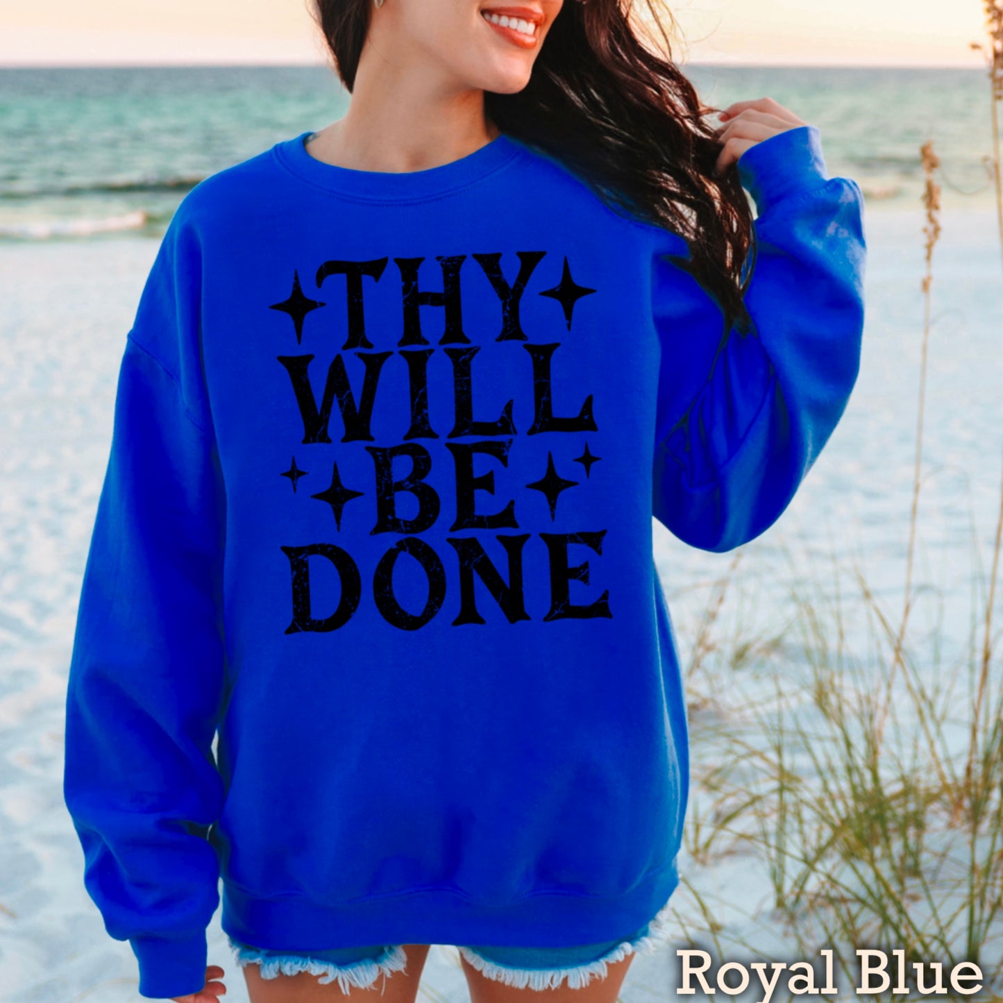 Thy Will Be Done Crewneck Sweatshirt
