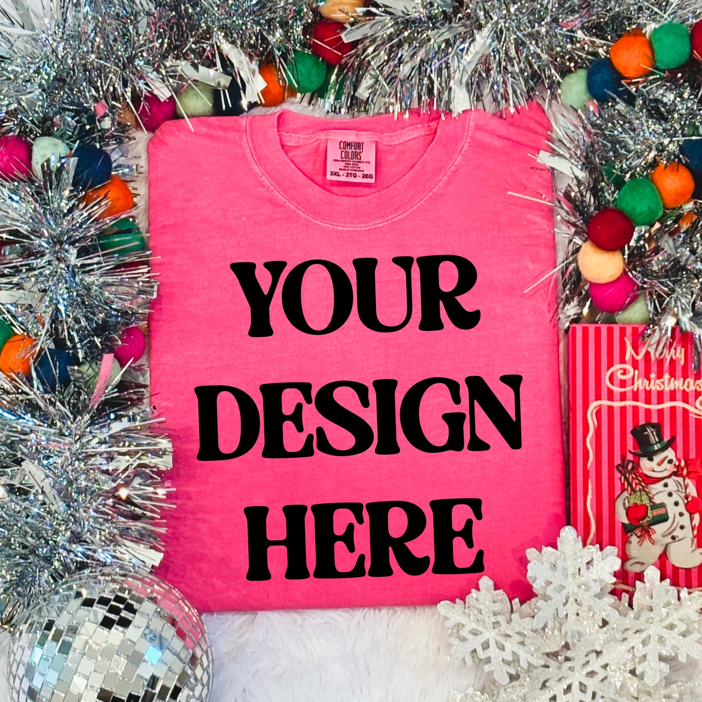 Christmas Mockup Digital Design Download