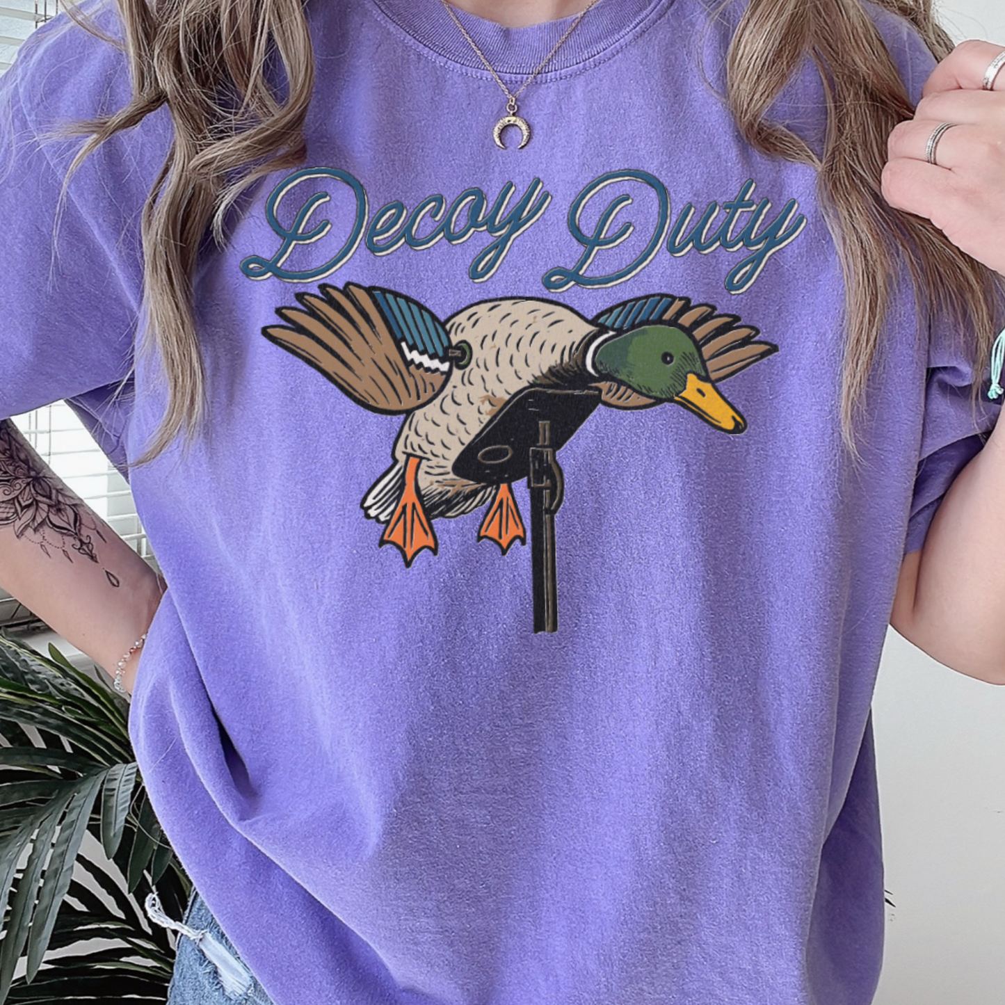 Hunting Decoy Comfort Color Graphic Tee