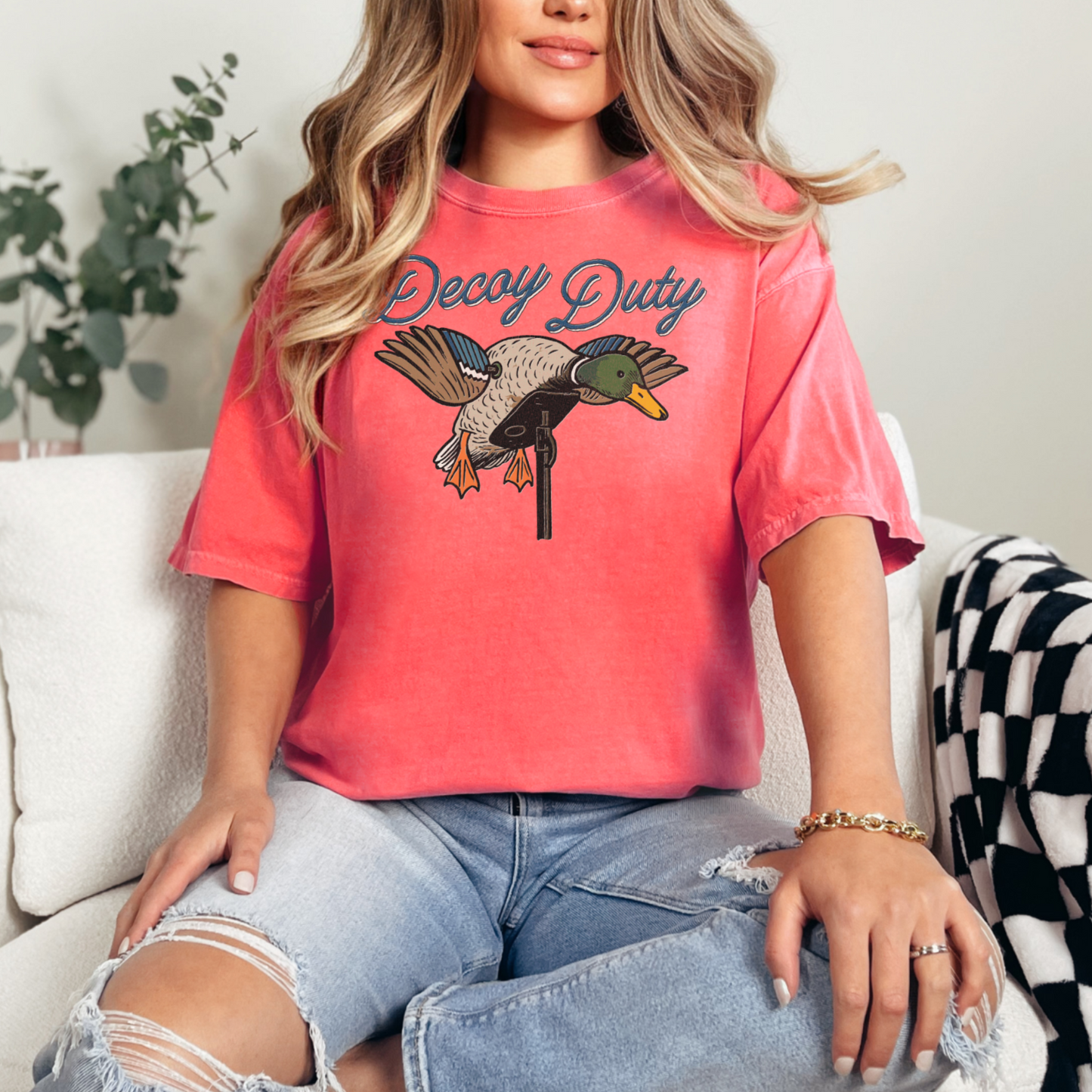 Hunting Decoy Comfort Color Graphic Tee