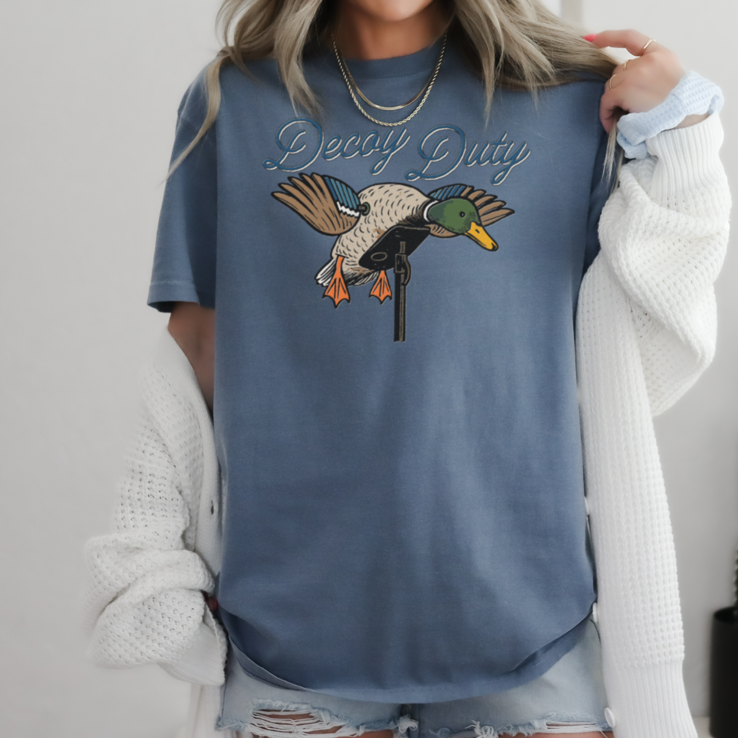 Hunting Decoy Comfort Color Graphic Tee