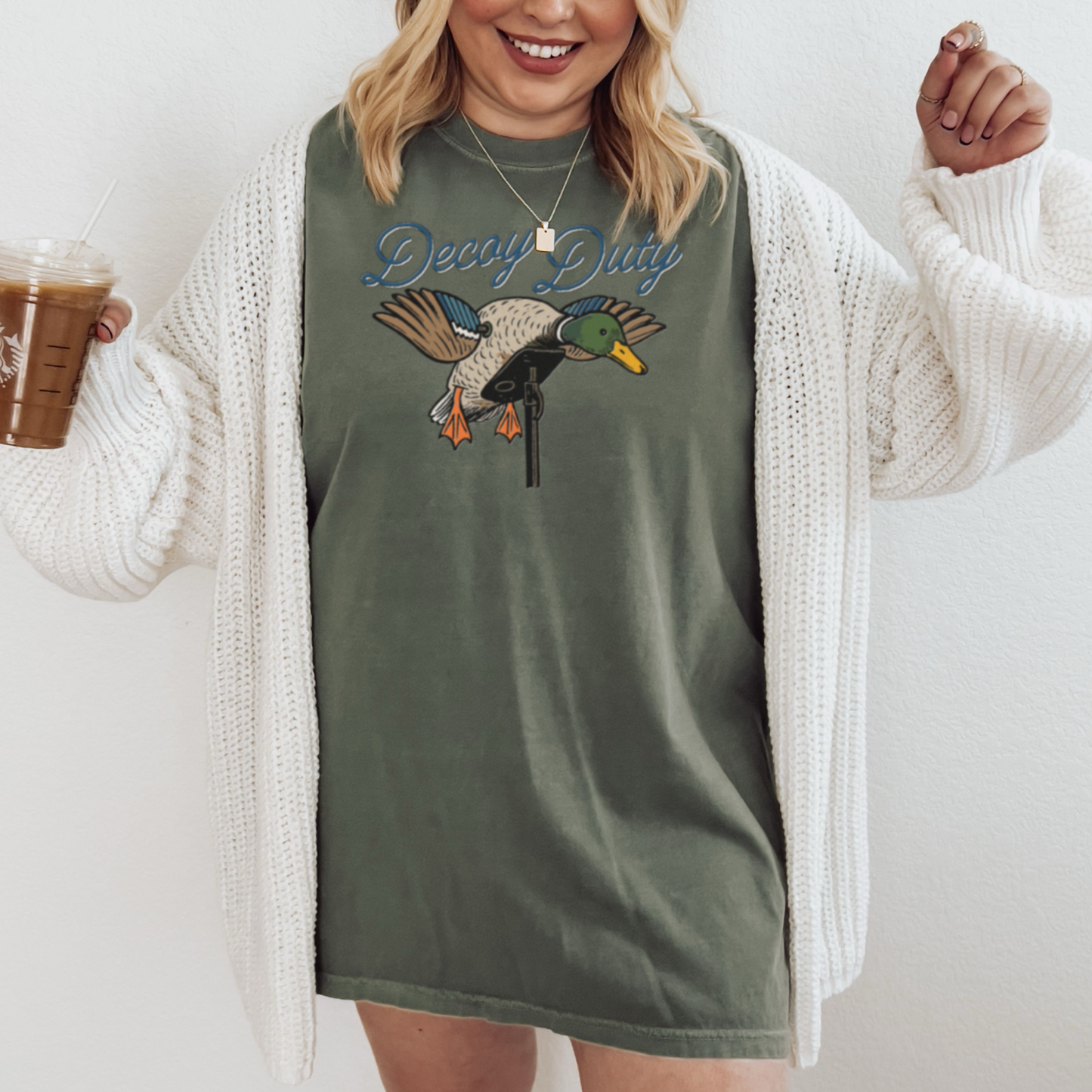 Hunting Decoy Comfort Color Graphic Tee