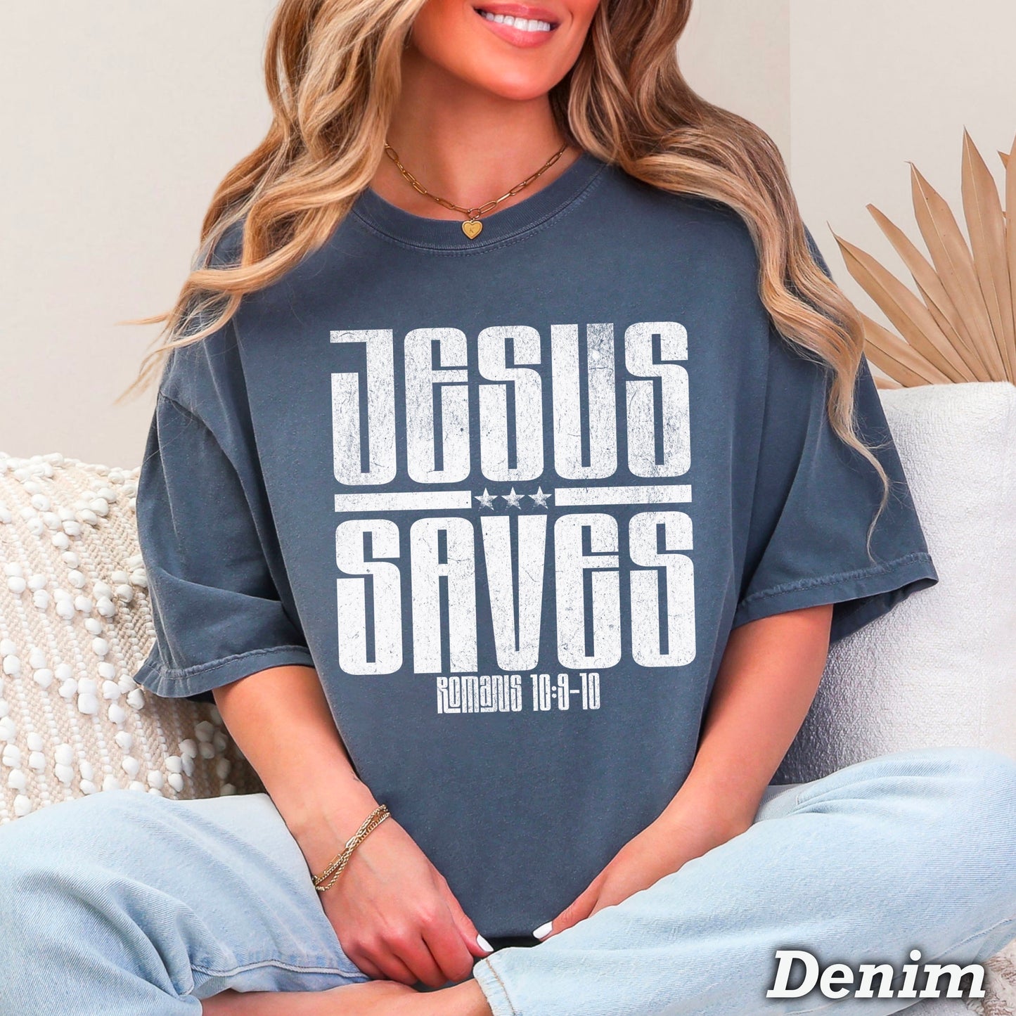 WHOLESALE WEDNESDAY Jesus Saves Screen Print Transfer