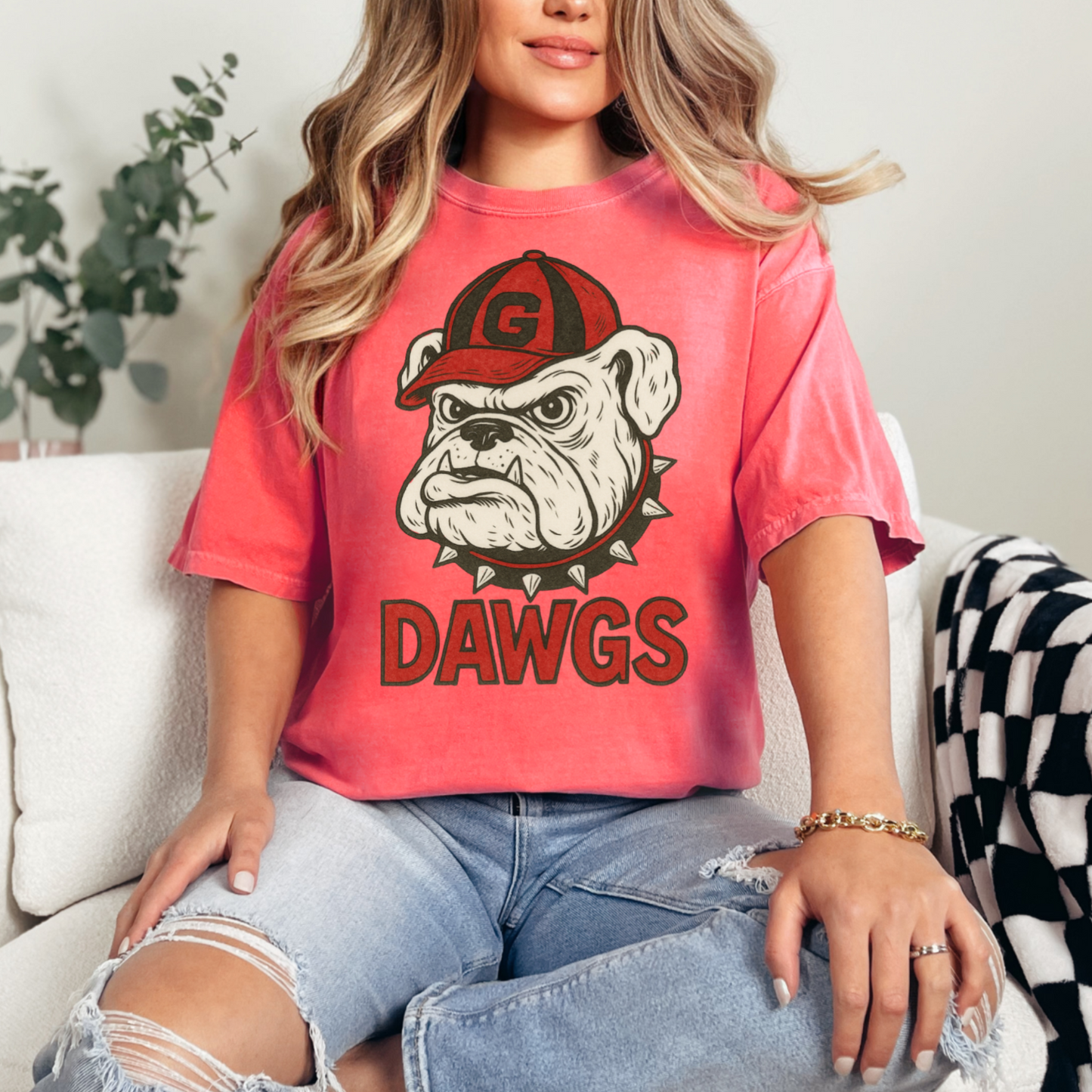 Vintage GA Comfort Color Graphic Tee