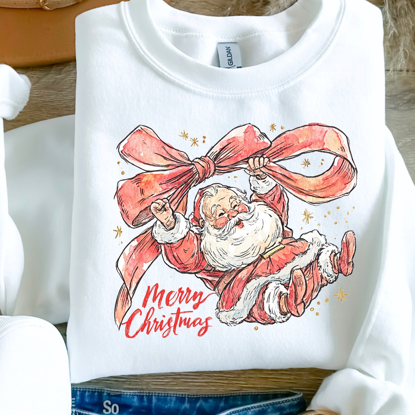 Merry Christmas DTF Transfer