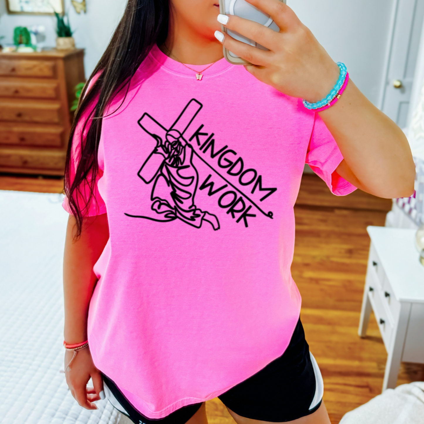 Kingdom Work Comfort Color Graphic Tee