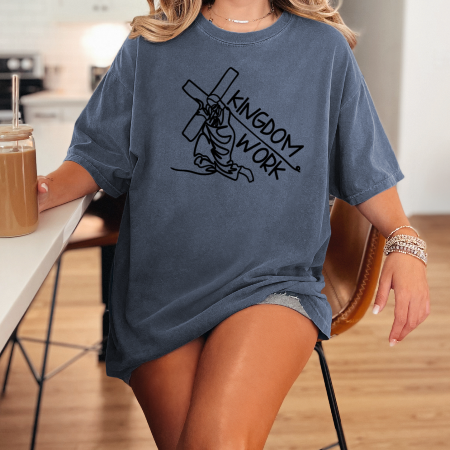 Kingdom Work Comfort Color Graphic Tee