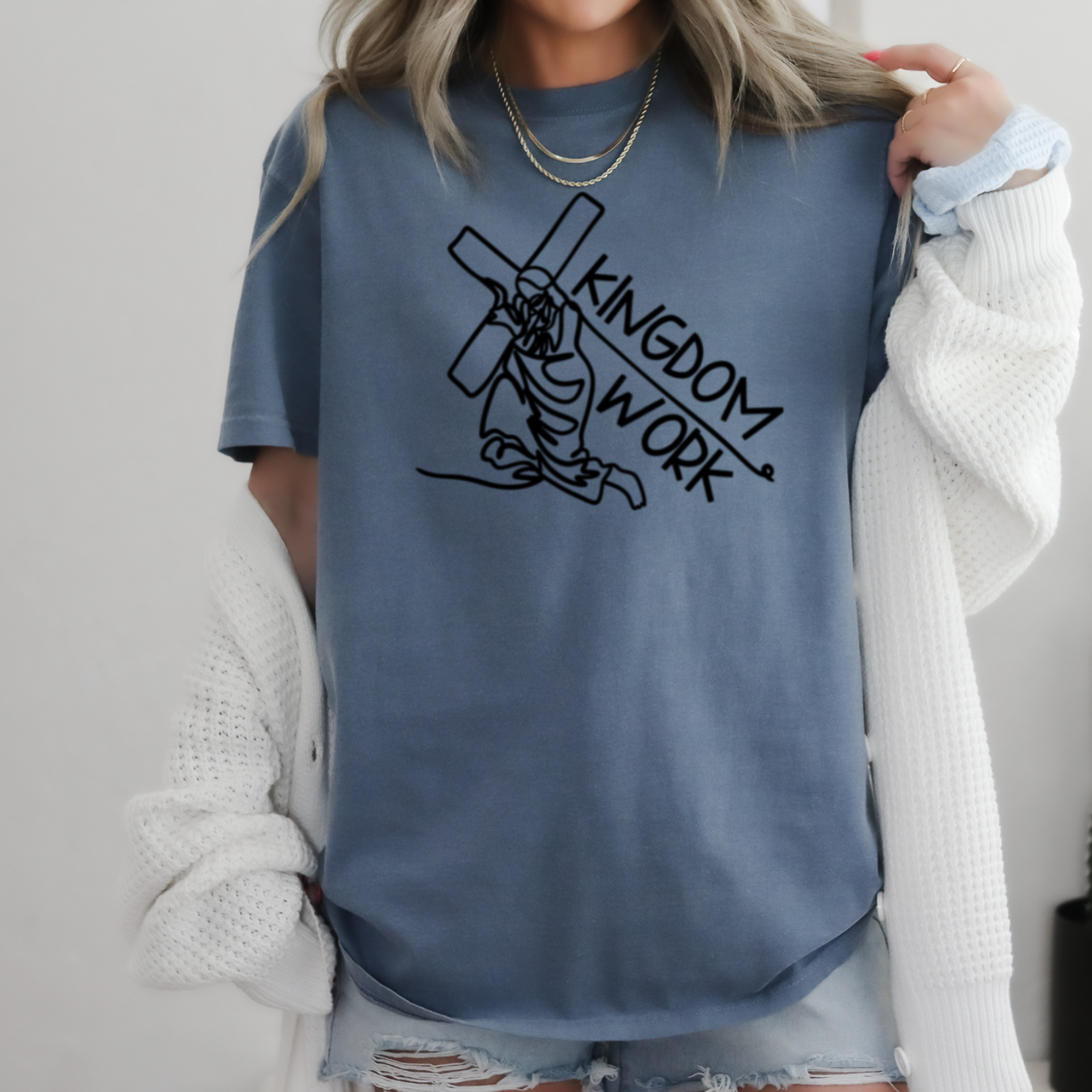 Kingdom Work Comfort Color Graphic Tee