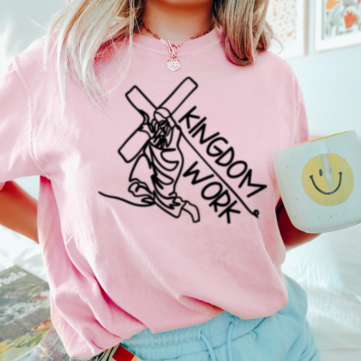 Kingdom Work Comfort Color Graphic Tee