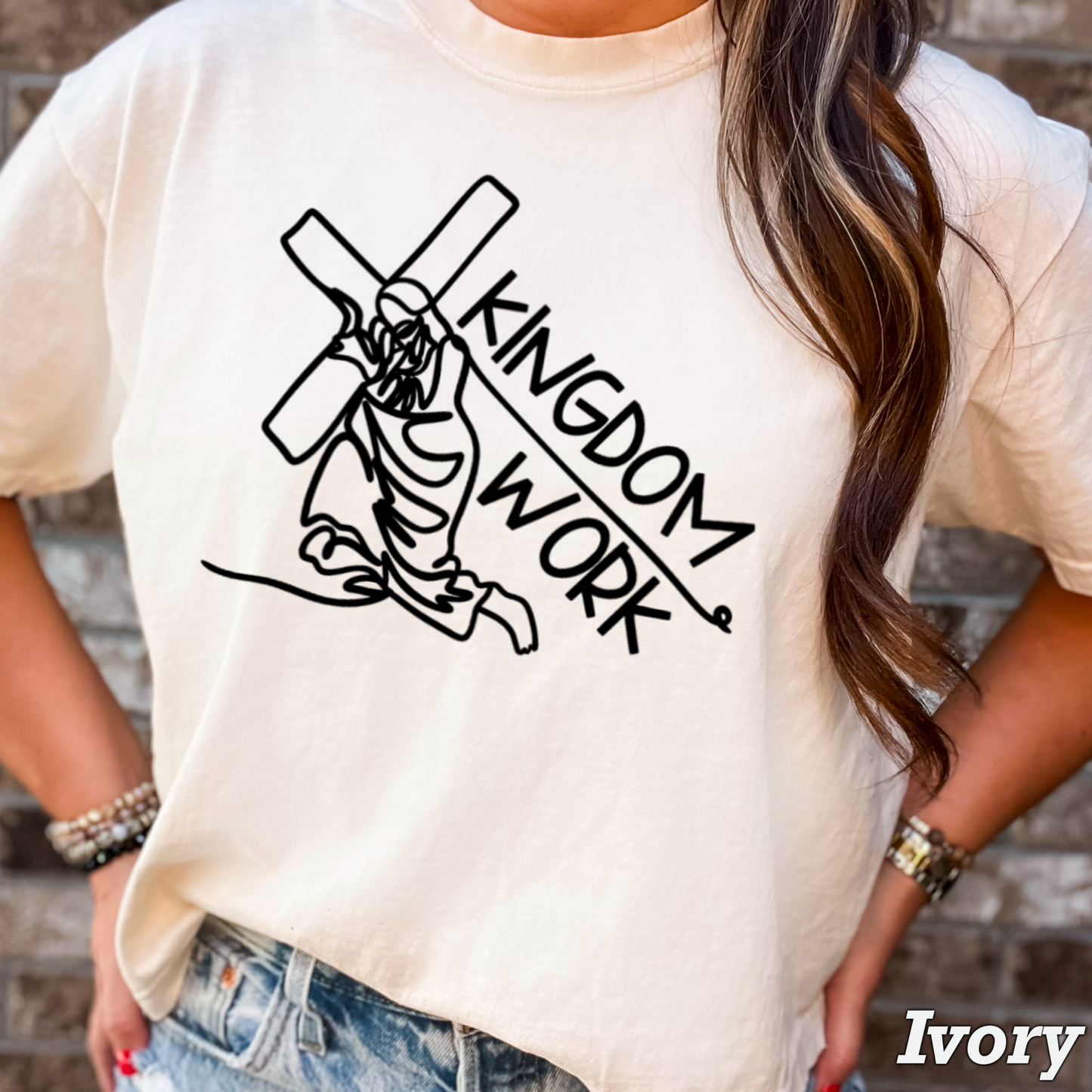 Kingdom Work Comfort Color Graphic Tee