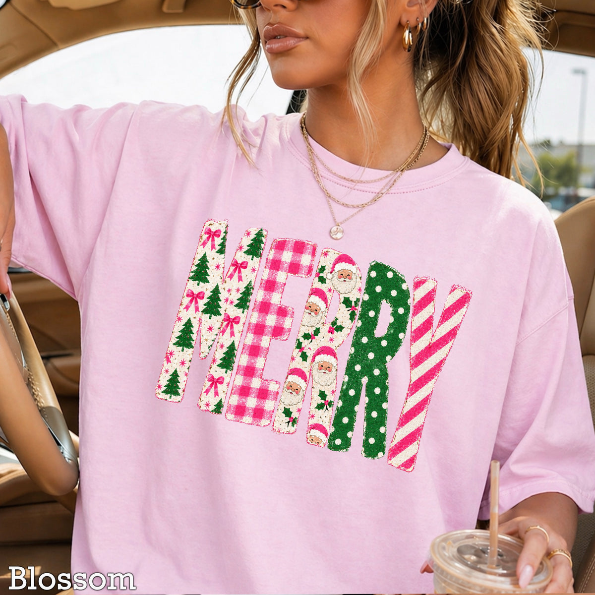 Merry Christmas DTF Transfer
