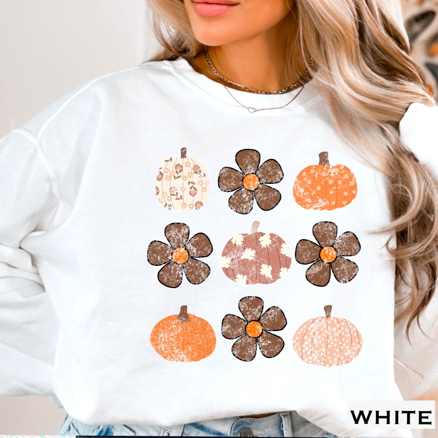 Fall Floral DTF Transfer