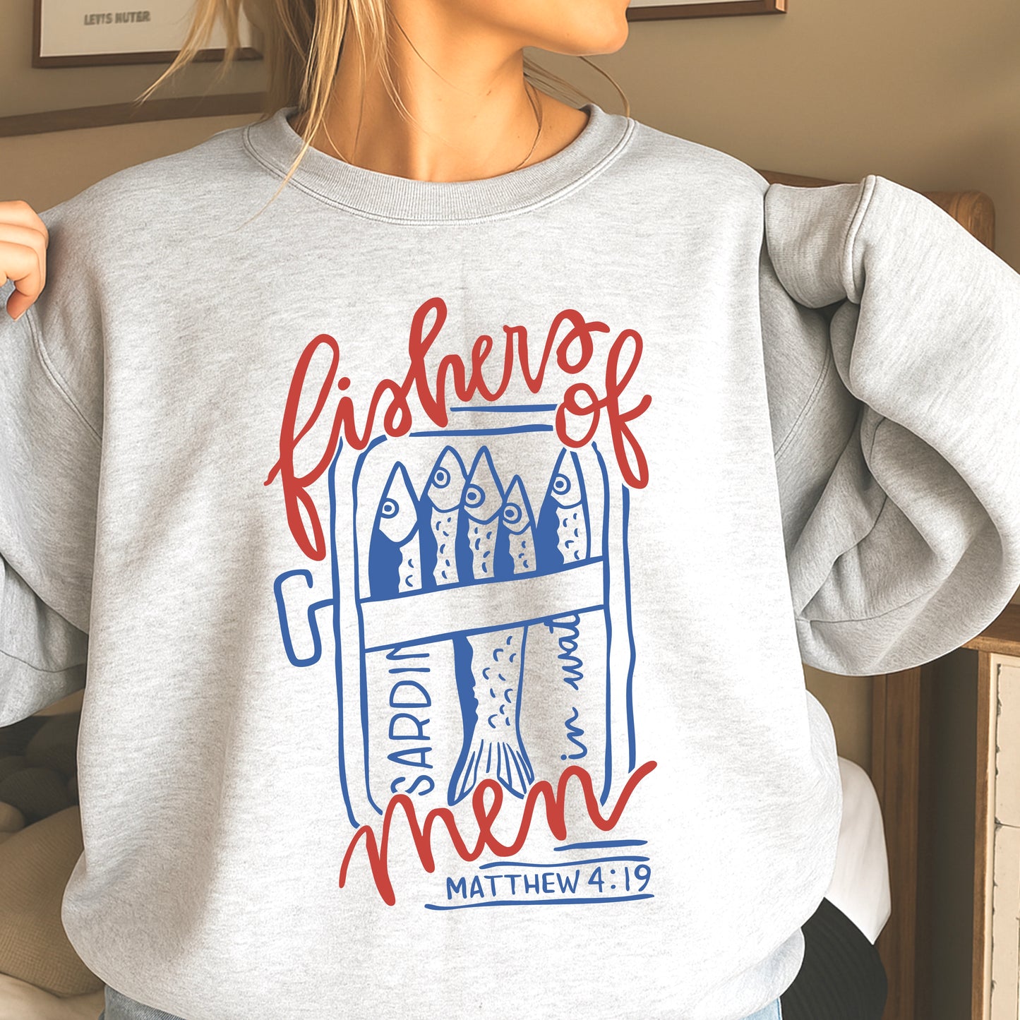 Fishers Of Men Christian DTF Transfer