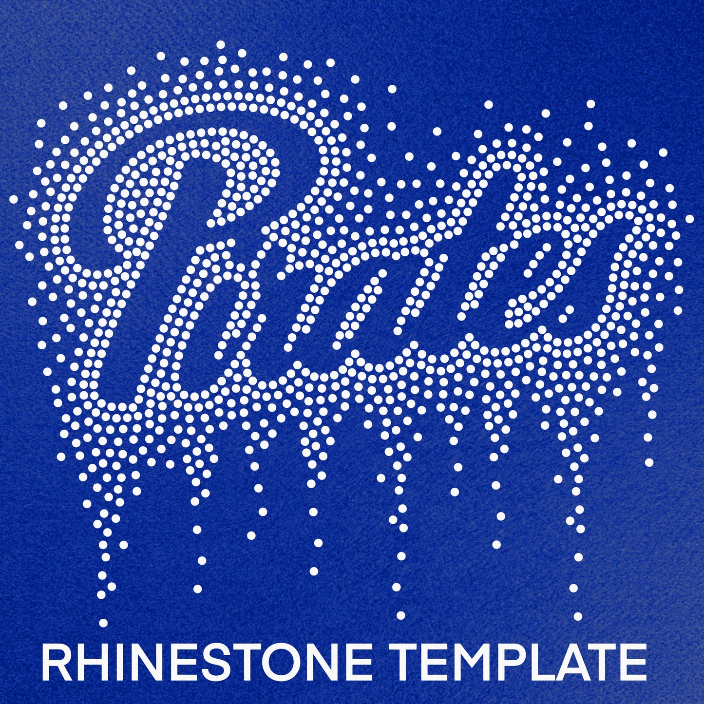Pirates Rhinestone Template