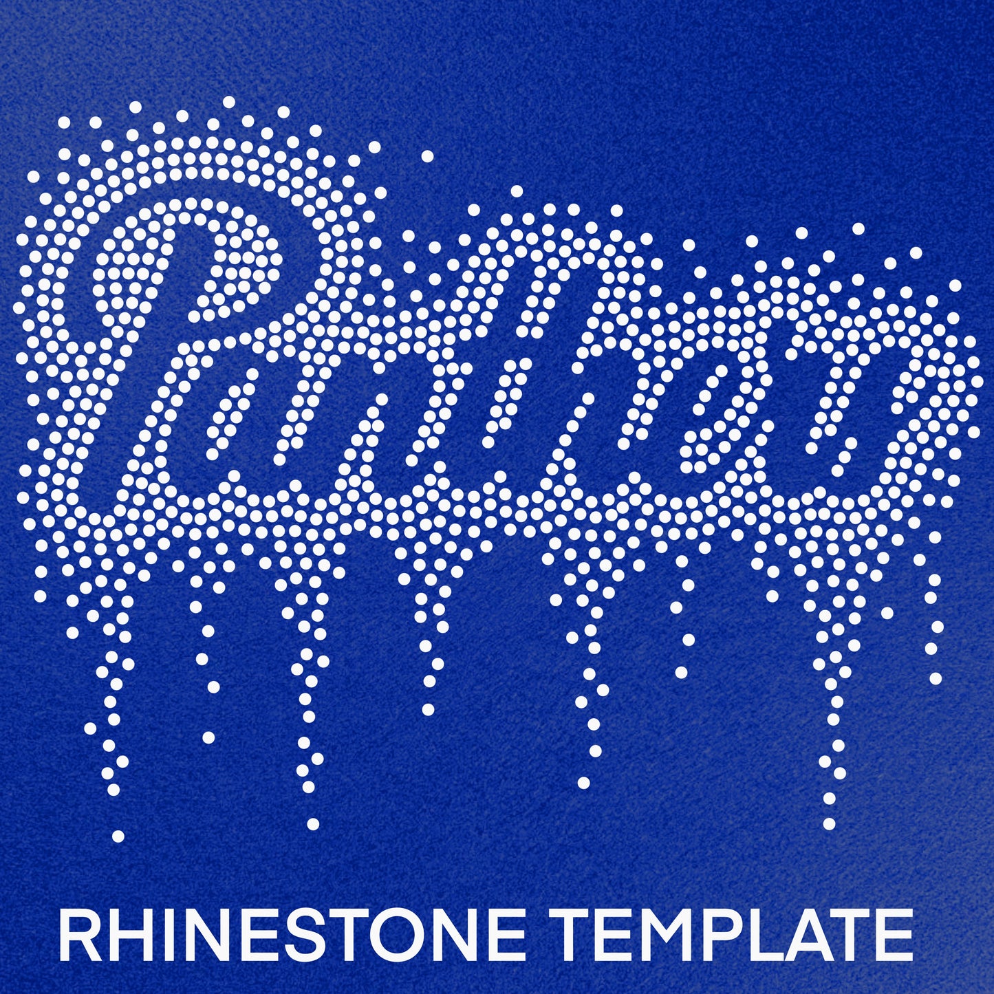 Panthers Rhinestone Template