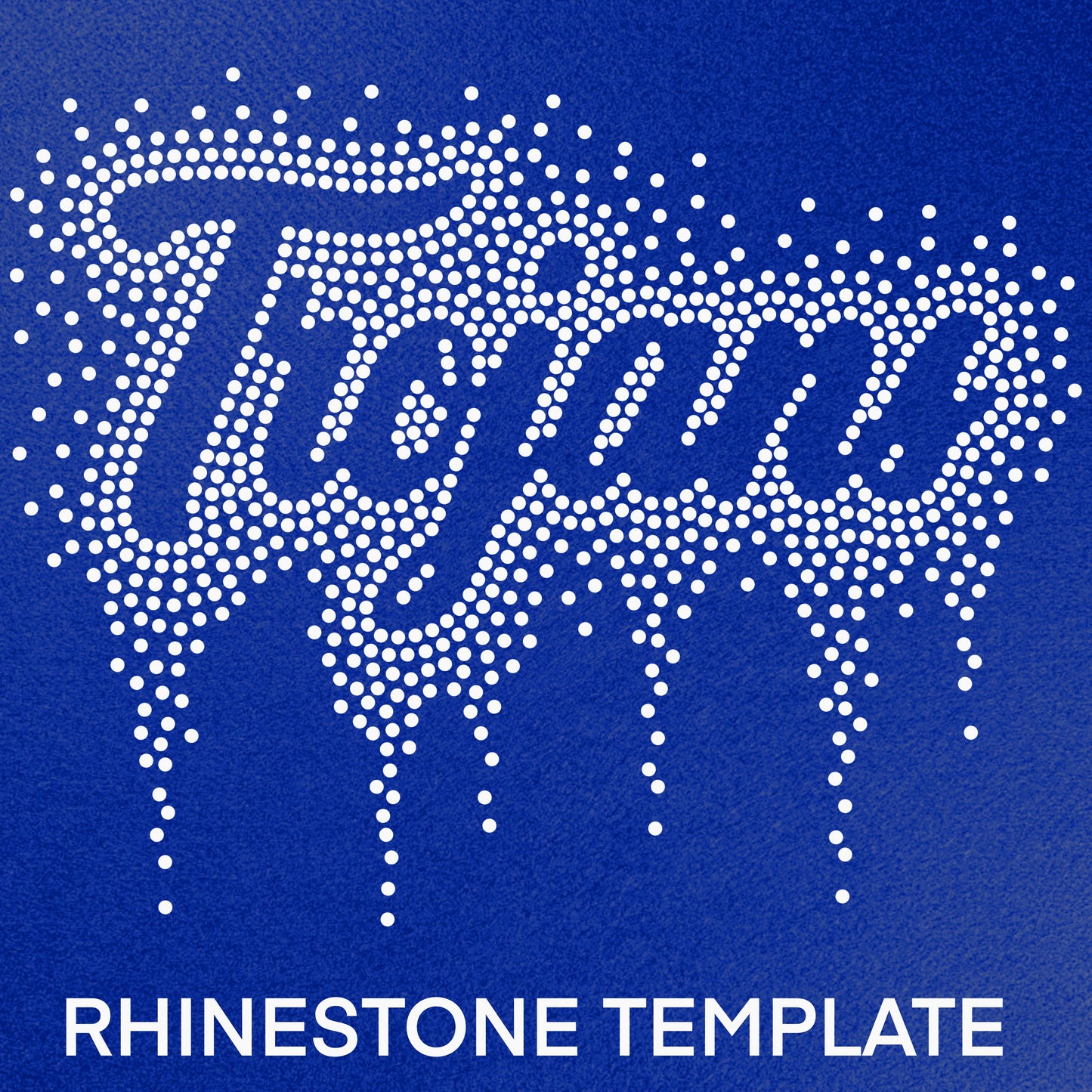 Trojans Rhinestone Template