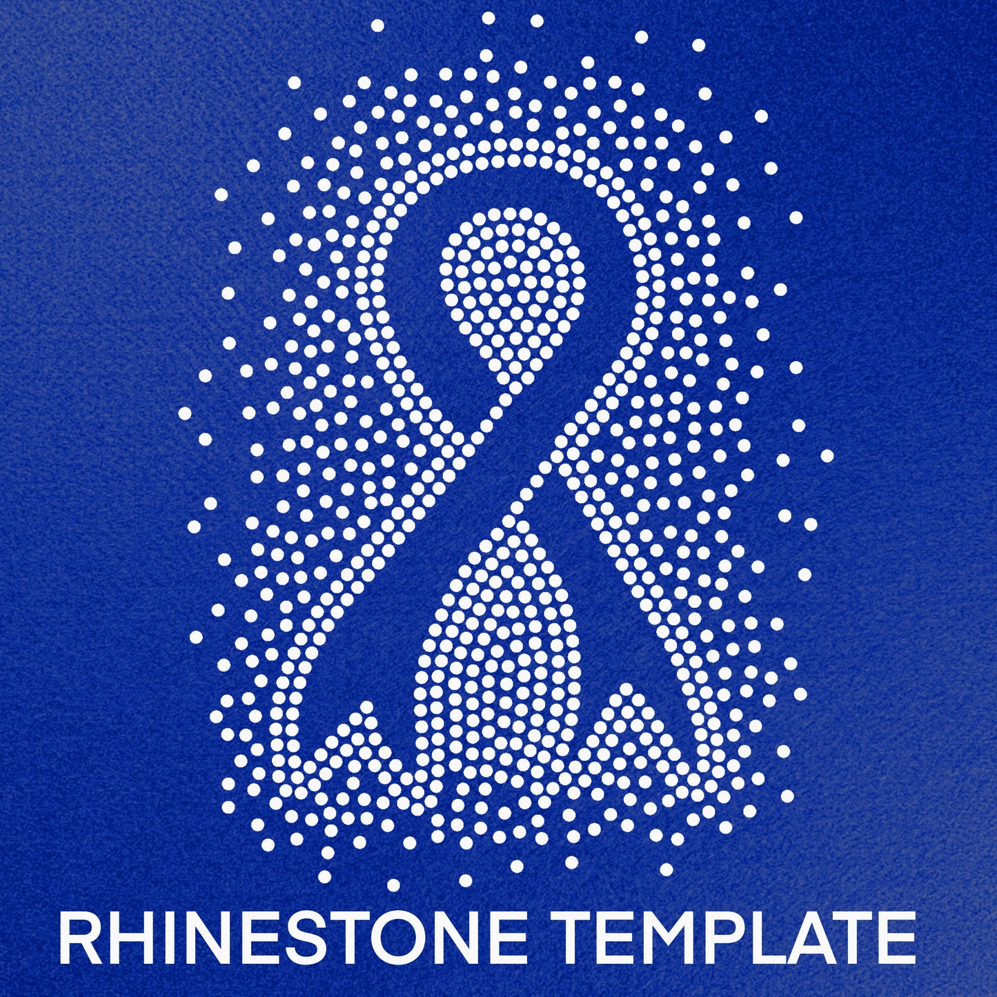 Cancer Awareness Rhinestone Template