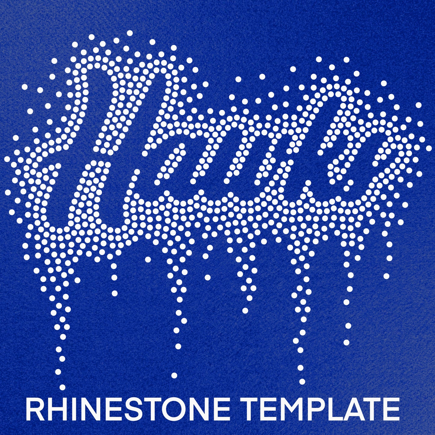 Hawks Rhinestone Template