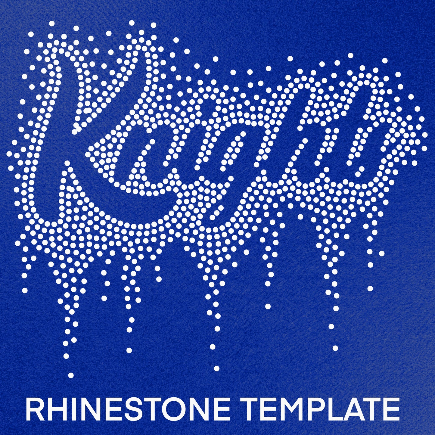 Knights Rhinestone Template