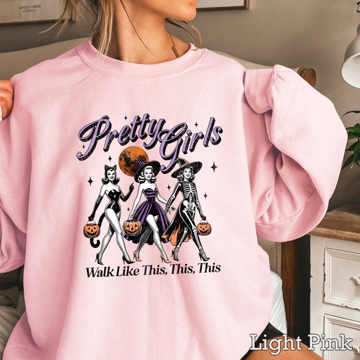 Pretty Girls Walk Like This Crewneck Sweatshirt