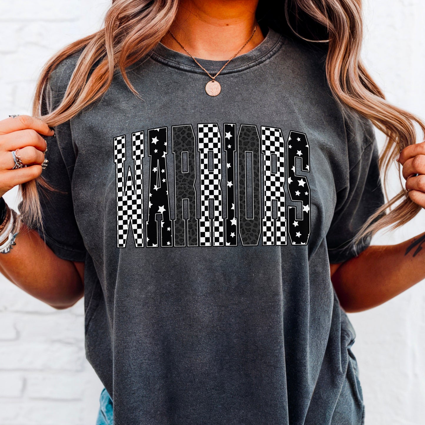 Warriors Comfort Color Graphic Tee