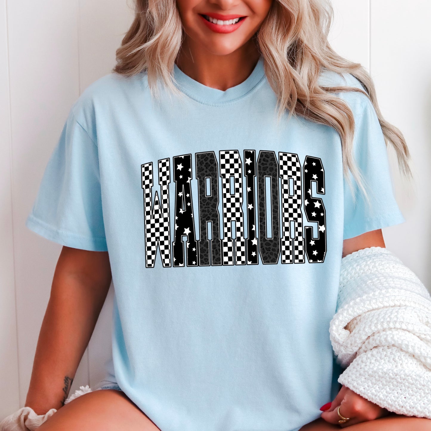 Warriors Comfort Color Graphic Tee