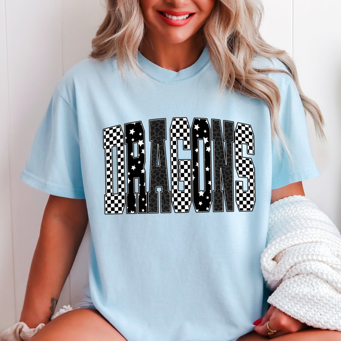 Dragons Comfort Color Graphic Tee