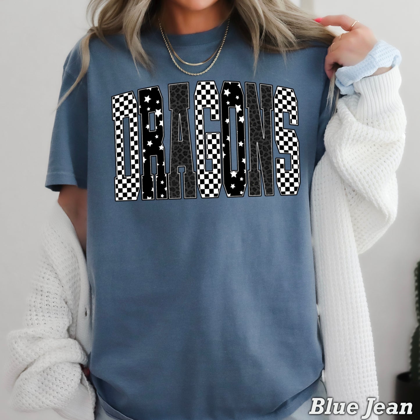 Dragons Comfort Color Graphic Tee