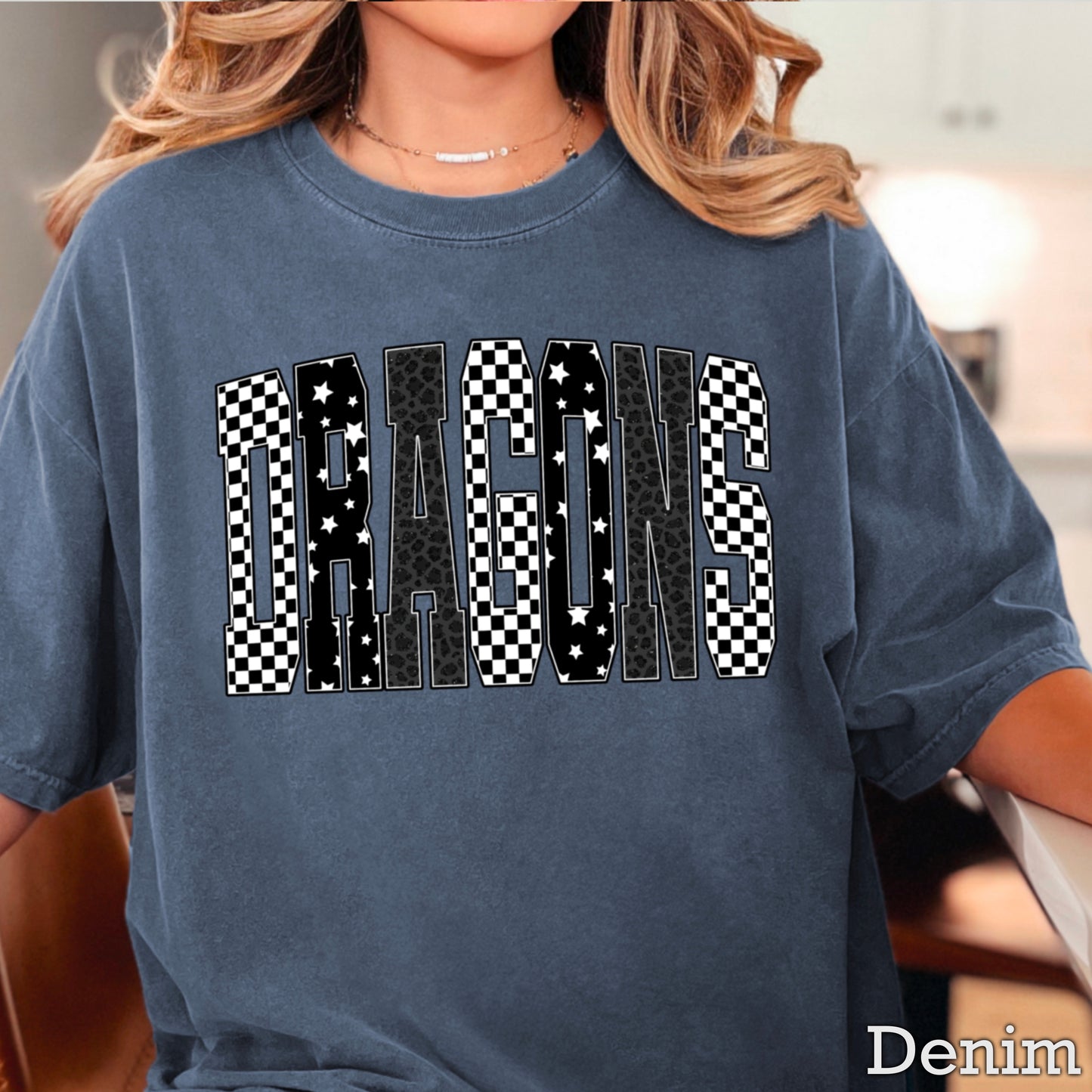 Dragons Comfort Color Graphic Tee