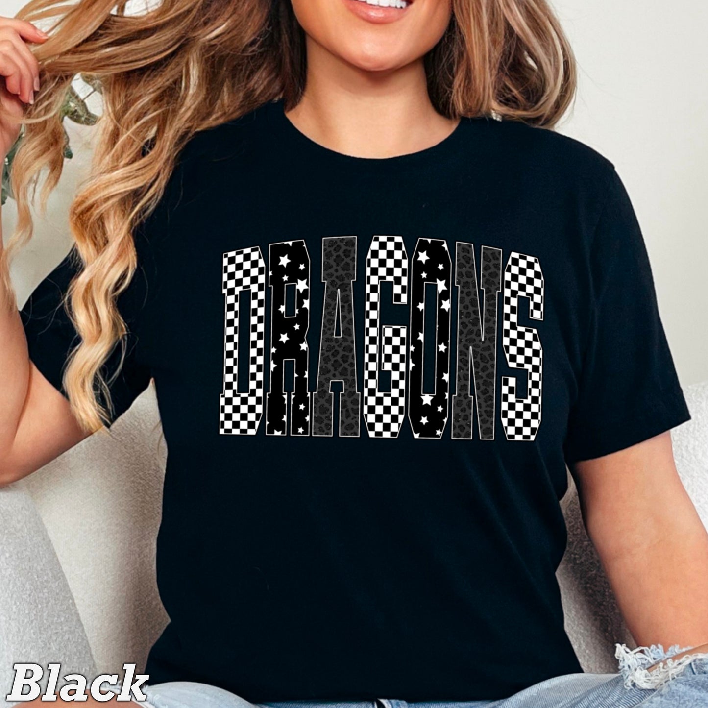 Dragons Comfort Color Graphic Tee