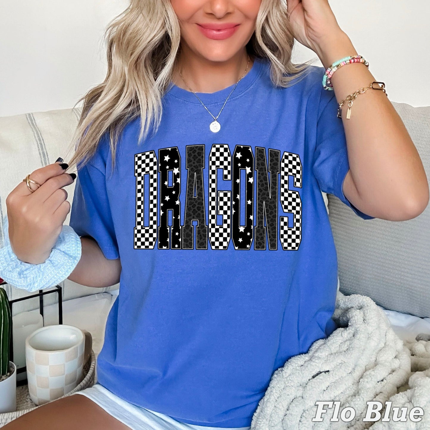 Dragons Comfort Color Graphic Tee