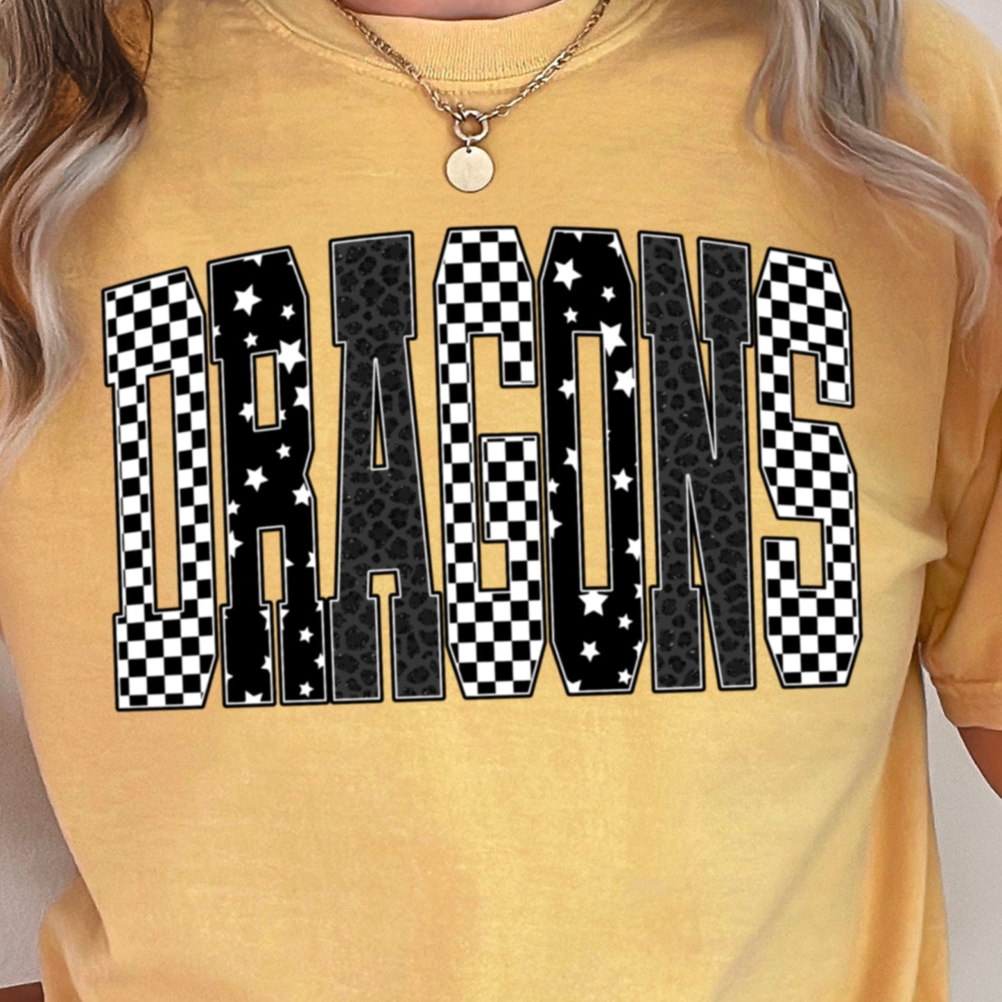 Dragons Comfort Color Graphic Tee