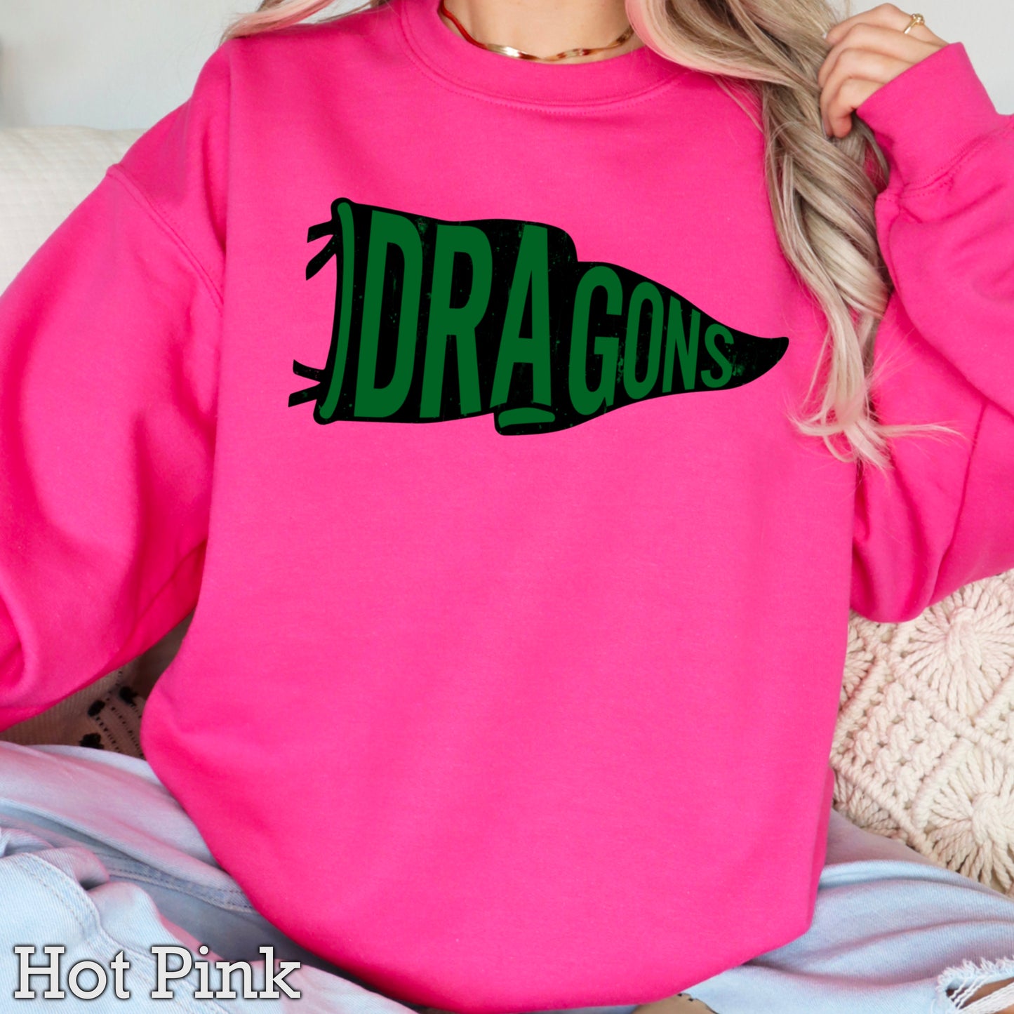 Dragons Flag Crewneck Sweatshirt