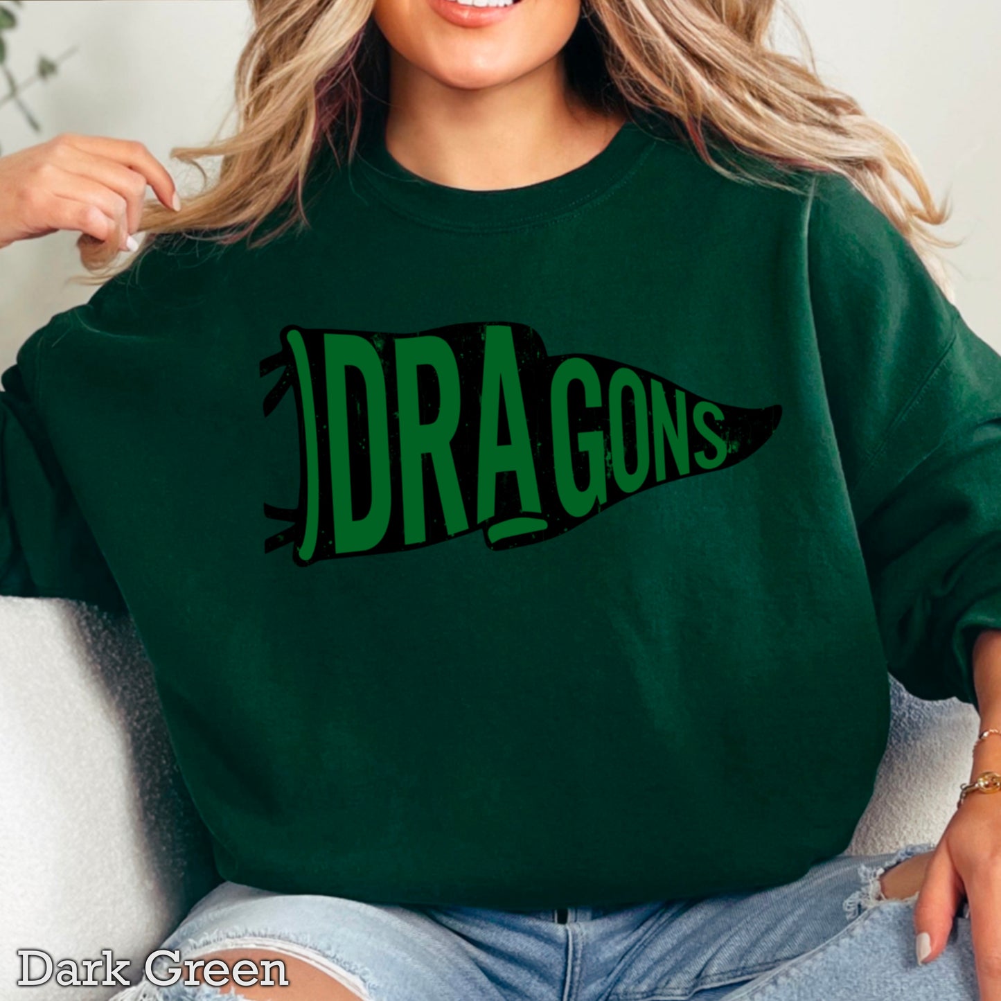 Dragons Flag Crewneck Sweatshirt
