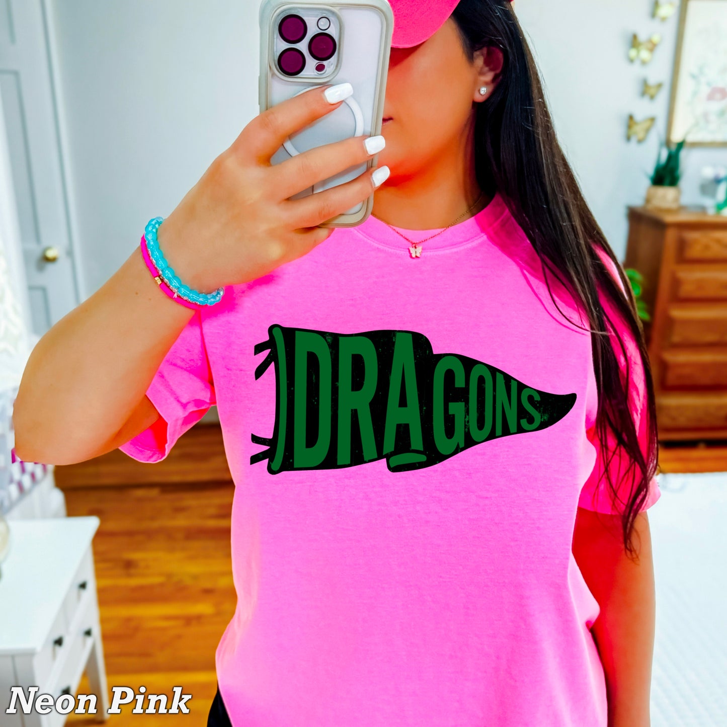 Dragons Flag Comfort Color Graphic Tee