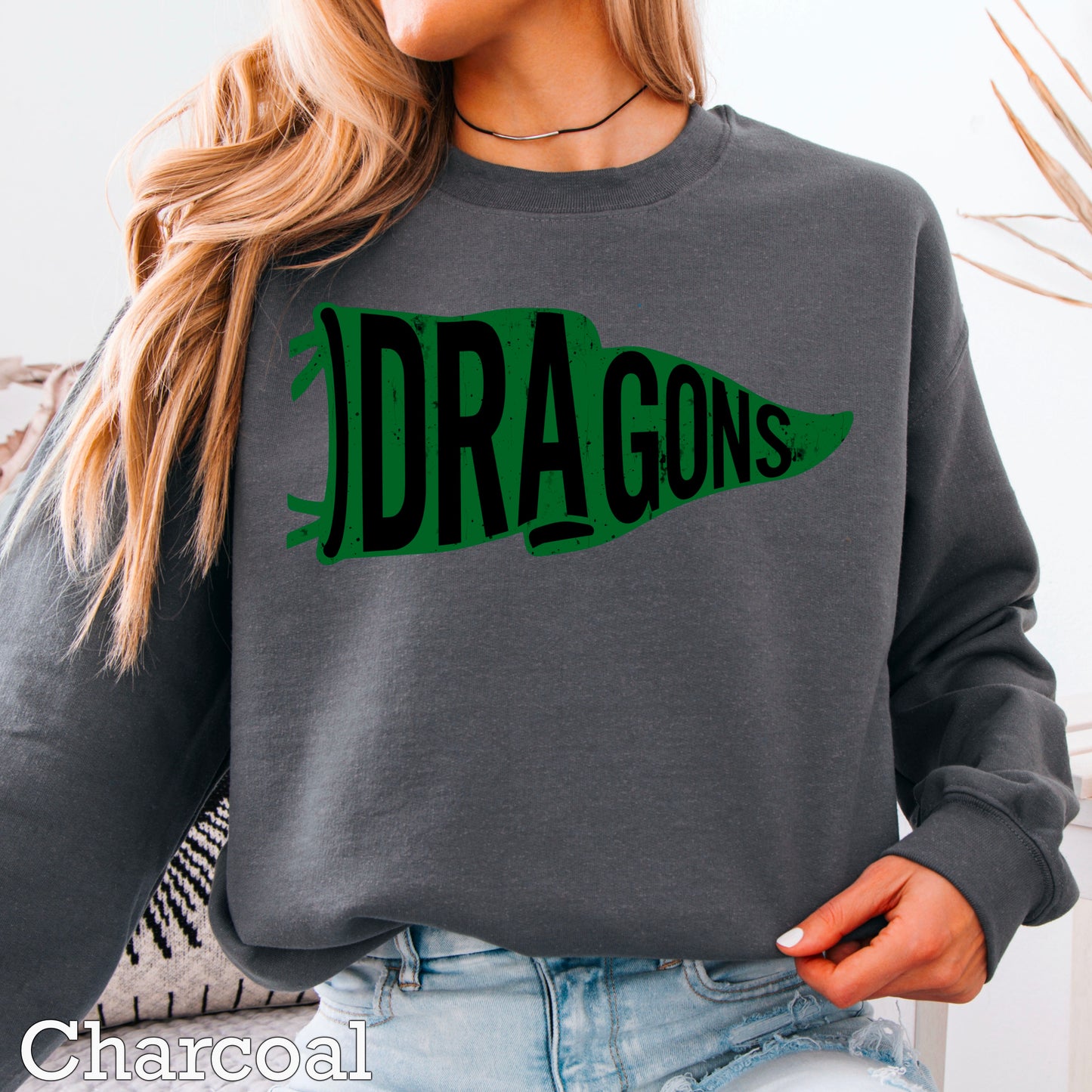 Dragons Flag Crewneck Sweatshirt
