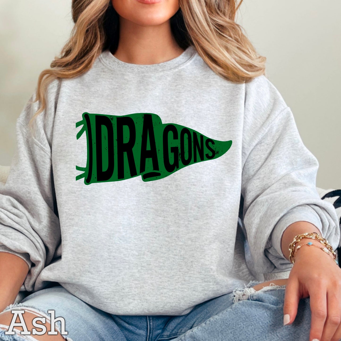 Dragons Flag Crewneck Sweatshirt