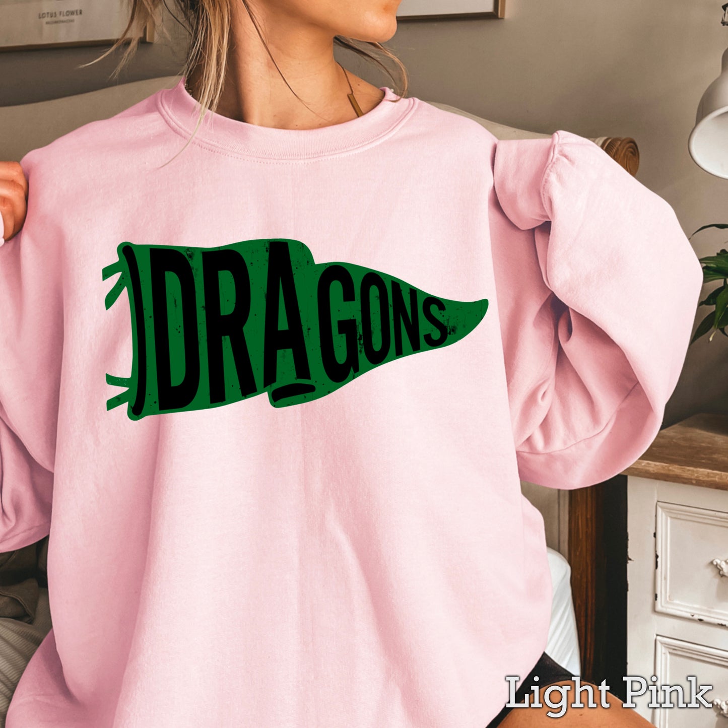 Dragons Flag Crewneck Sweatshirt